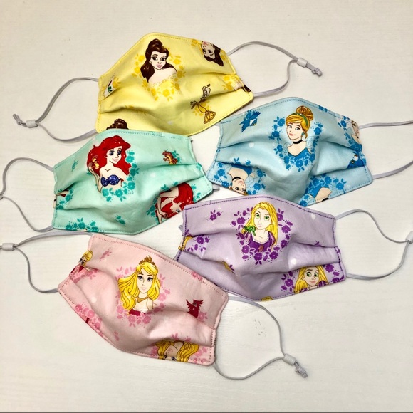 Other - 5-pack Disney Princesses face masks